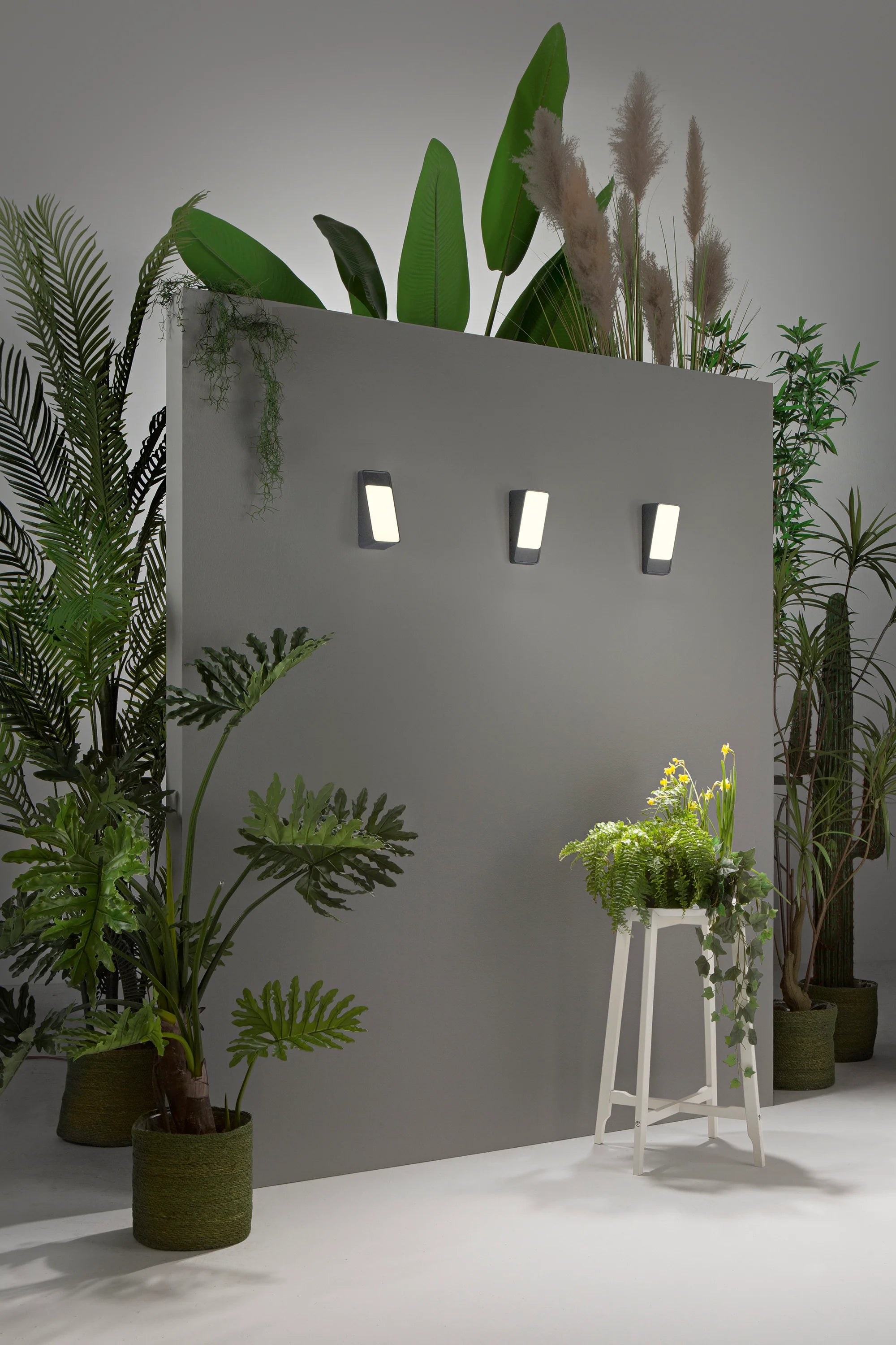 Applique LED in alluminio bianco-antracite-corten 14W IP65 1950LM 3000°K COUPE Applique LED in alluminio bianco-antracite-corten 14W IP65 1950LM 3000°K COUPE